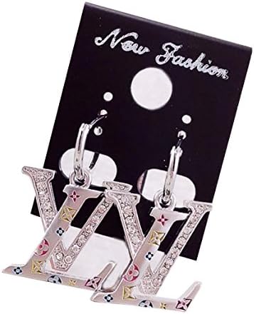 ์New 2014 Sterling Silver Plate Hoop Earrings the Modern Patterned.