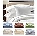 Deluxe Hotel 4-Piece Bed Sheet Set - Dobby Stripe - 100% Cotton Sateen - 300 Thread Count - King - Beige
