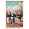 Canvas Print, Commander, Captain and Lieutenant of the Navy and Lieutenant and Staff Officer of the Marines, 1840 - 20 x 30