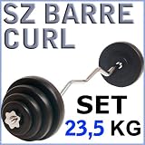 HSTA01 Hantelstange Curl Set 23.5 kg