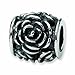 Sterling Silver Reflections Rose Bali Bead (4mm