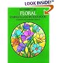 Floral Stained Glass Pattern Book (Picture Archives)