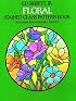 Floral Stained Glass Pattern Book (Picture Archives)