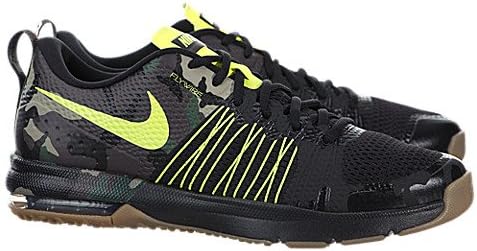 Nike Men's Air Max Effort Tr Amp Black/Volt/Gum Med Brown Training Shoe 12 Men US
