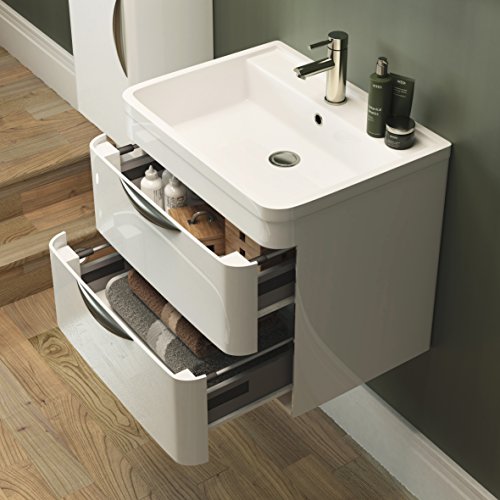 Cheap Price VeeBath Apollo Modern 600mm Vanity Unit & Basin Bathroom
