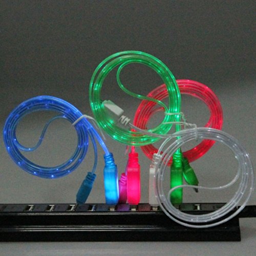 MuchBuy LED Light USB Sync Charger Cable for Samsung