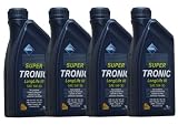 Aral 5W30 Motoröl Super Tronic LL Longlife III 4 Liter für VW,AUDI,SEAT,SKODA,MERCEDES,BMW,PORSCHE