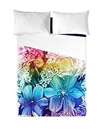 BEVERLY HILLS POLO CLUB Juego De Sábanas Florida (Multicolor/Blanco)