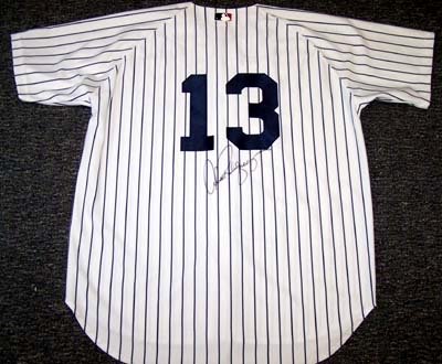 Alex Rodriguez Autographed/Hand Signed New York Yankees Authentic Jersey PSA/DNA #K09677