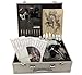 Large Tattoo Case Tattoo Kit Box - Aluminum Traveling Convention Carry Case (Silver)