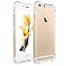 Apple iphone 6/6s Case, Pajuva Transparent Air Cushion Shock Absorption Soft TPU Crystal Clear Protector Case Cover for iPhone 6/6s 4.7 inch (Clear Case + 2PC Screen Protector)