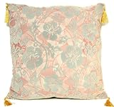 IMAGE OF Mystical Grey Rose Tassel Pillow Sham