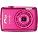 Nikon Coolpix S01 10 Megapixel Digital Camera - Pink