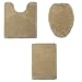 Modern Home Bath Rugs - Light Taupe Image
