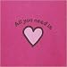 The Life Is Good Valentine Crusher Tee for Girls