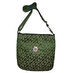 Women’s/Girl’s Tommy Hilfiger Crossbody Handbag Green Alpaca