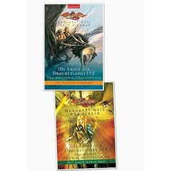 Die Erben der Drachenlanze 1,2,3,4, in 2 Doppelb�nden von Margaret Weis und Tracy Hickman (Die Erben der Drachenlanze)