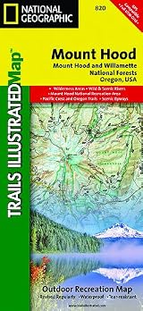 TI Map #820- Mount Hood, Mount Hood & Willamette National Forests