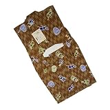 【着物問屋】 男の子ゆかた 【カブトムシ・茶色】1~2才用(90cm)