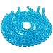 Turquoise Round Chinese Crystal Beads 10mm 12" Strand