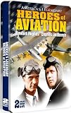 America`s Legendary Heroes of Aviation - Charles Lindbergh and Howard Hughes - SPECIAL EMBOSSED TIN - 2 DVD Set!