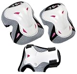 SFR Girls Junior Triple Pad Set (SFR780G) - Medium (7 to 9 Years)