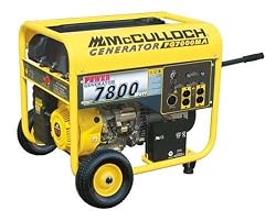 Cheap McCulloch FG7000MA 7 800 surge Watt 13 HP 389cc 4-Cycle Gas Powered Portable Generator Discount