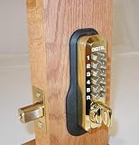 Keyless Entry Deadbolt Brass