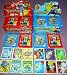Wholesale Lot Collectible 20 Pokemon Card Sticker Packs Party Favors