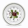 Portmeirion Pomona Earthenware 10-Inch Kitchen Wall Clock (displayed fruit may vary from image)