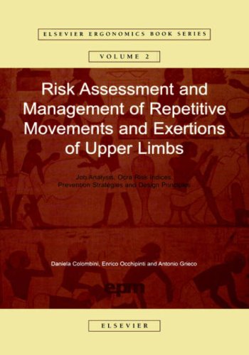 Cover image : Risk Assessment and Management of Repetitive Movements and Exertions of Upper Limbs: Job Analysis, Ocra Risk Indices, Prevention Strategies and Design Principles (Elsevier Ergonomics Series, Volume 2)
