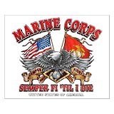 Small Poster Marine Corps Semper Fi Til I Die