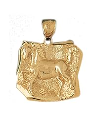CleverEves 14K Gold Pendant Horse 6.1 - Gram(s)