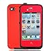 Zoumba OceanProof Waterproof Dustproof Snowproof Protection Case Cover For Apple iPhone 4 4S (Red)
