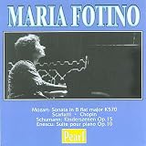 Maria Fotino Performs Mozart, Scarlatti, Chopin, Schumann, Enescu