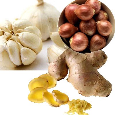 Fresh Ginger, Garlic and Shallot Set by Fresh Lemongrass