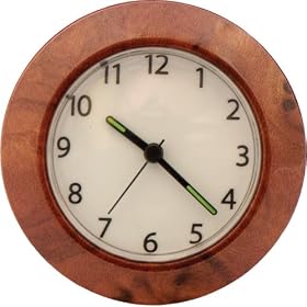 GE 11088 Wood Clock Night Light