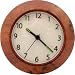 GE 11088 Wood Clock Night Light