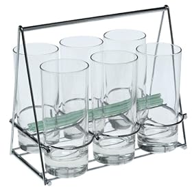 WMF 6-Piece Glass Set in Caddy