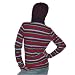 Ocean Pacific OP Womens Cotton Stripe Warm Hoodie Sweatshirt - Large image 2