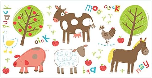 Fun4WallsWS40264 Farm Multi Wall Stickers