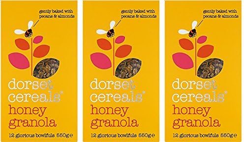 (3 PACK) - Dorset Cereal - Honey Granola | 550g | 3 PACK BUNDLE by Dorset Cereal