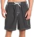 Men's Athletic Shorts | Swim Shorts - Speedo Men's Fashion Polyester Taslan Solid Piped Cargo Marina 20" Outseam Volley Watershort Swimsuit, Black, Large