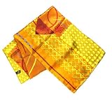 Geometrics in Orange - Pangborn Design Scarf 11017