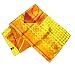 Geometrics in Orange - Pangborn Design Scarf 11017