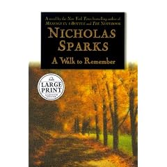 A Walk to Remember (Random House Large Print (Cloth/Paper))