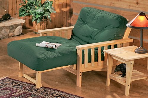 8" Full Futon Mattress Green