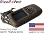 Garmin 76csx 76/72/96 Heavy-Duty CASE in 'Hunter's Coffee' (Search 'GizzMoVest 76' for OTHER COLORS) w/ Webbing Loop, Lanyard, Clip & "Peel & Stick" Screen Protector. - For Garmin GPSMap 72/76/76S/76Cs/76Csx/76c/76Cx/96/96c only. Molded Protection MADE IN THE USA.