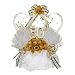 Hortense B. Hewitt Wedding Accessories 50th Anniversary Double Heart Cake Top