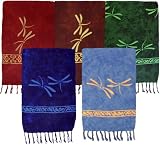 Dragonfly Silhouette Sarong